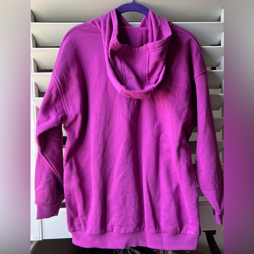 Nike - Kids  - Large - NWT - Fuchsia Hoodie - Oversized Fit - Picture 13 of 13